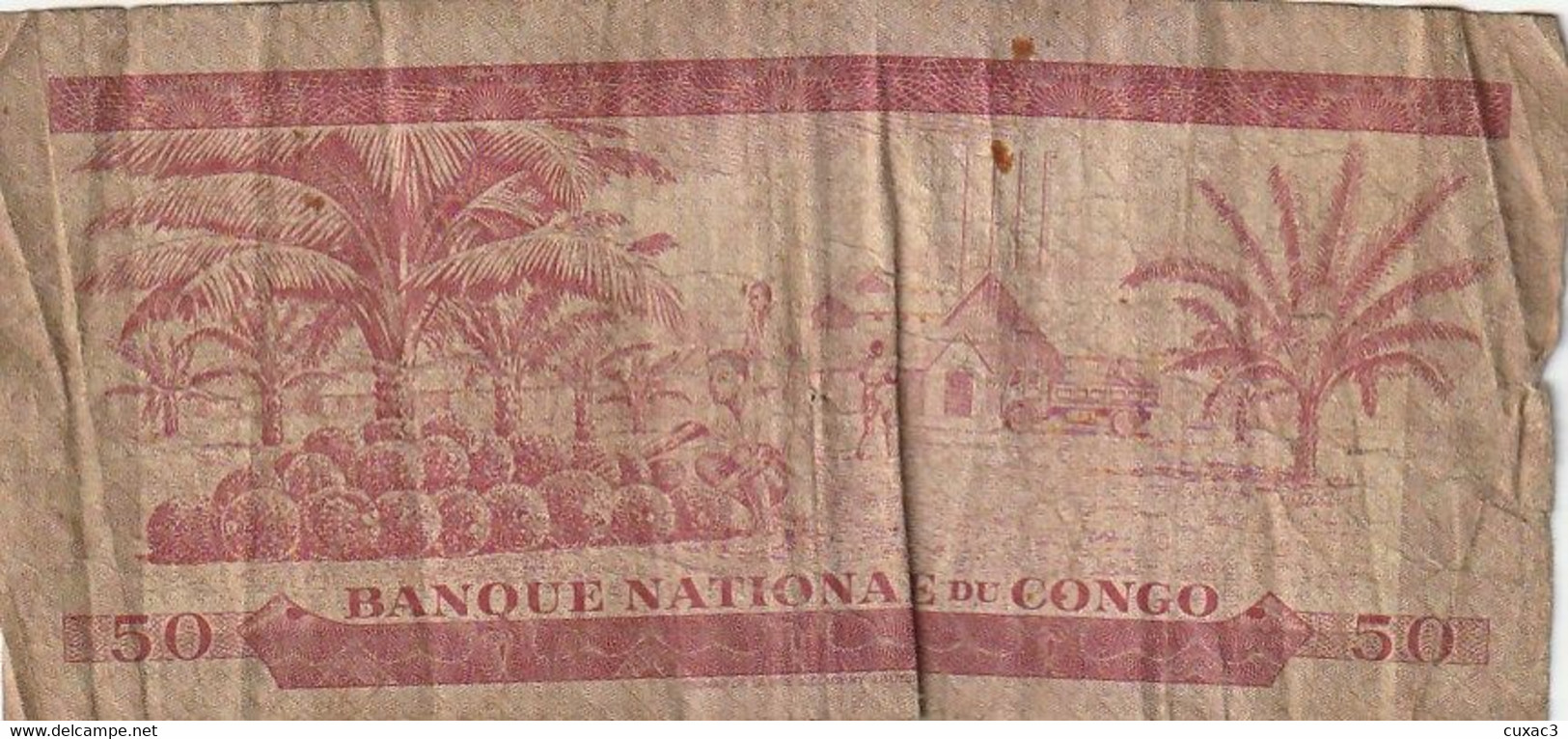 50  Makuta - 1970 - Repubblica Del Congo (Congo-Brazzaville)