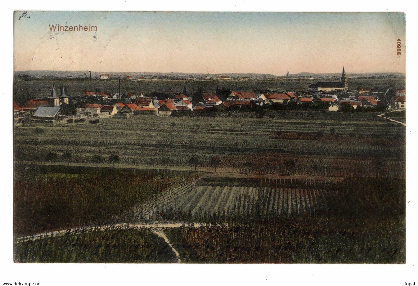 68 HAUT RHIN -  WINTZENHEIM Vue Générale - Wintzenheim