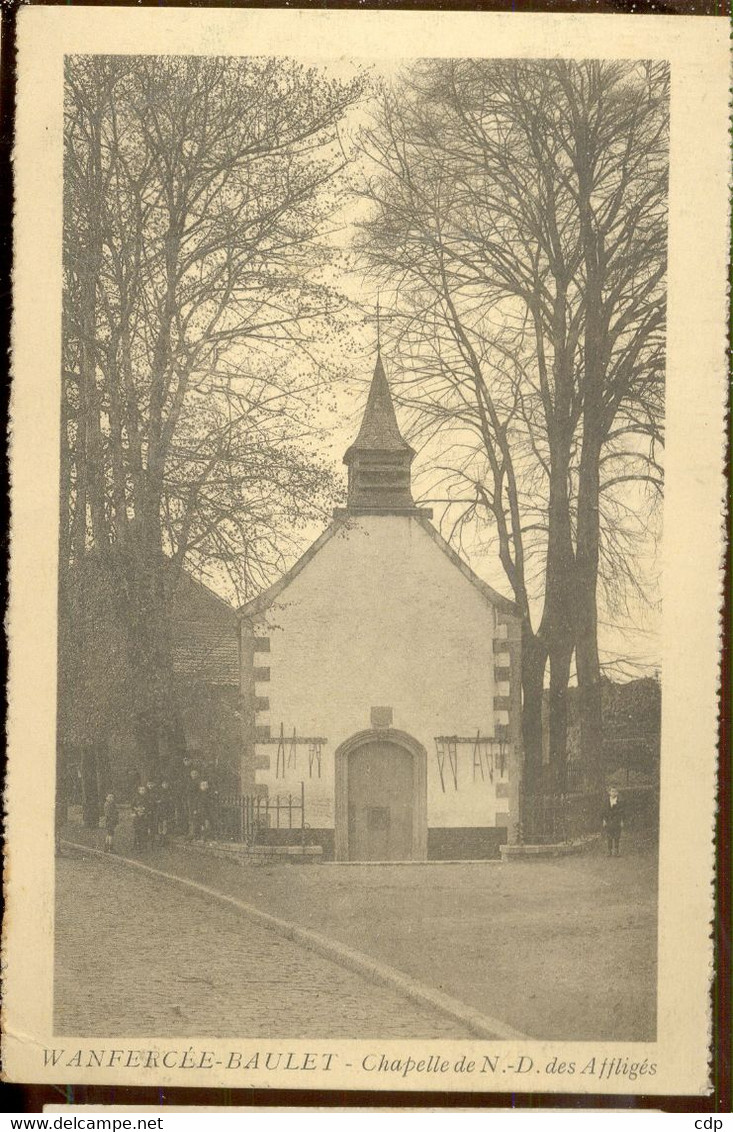 Cpa Wanfercée Baulet   1925 - Fleurus