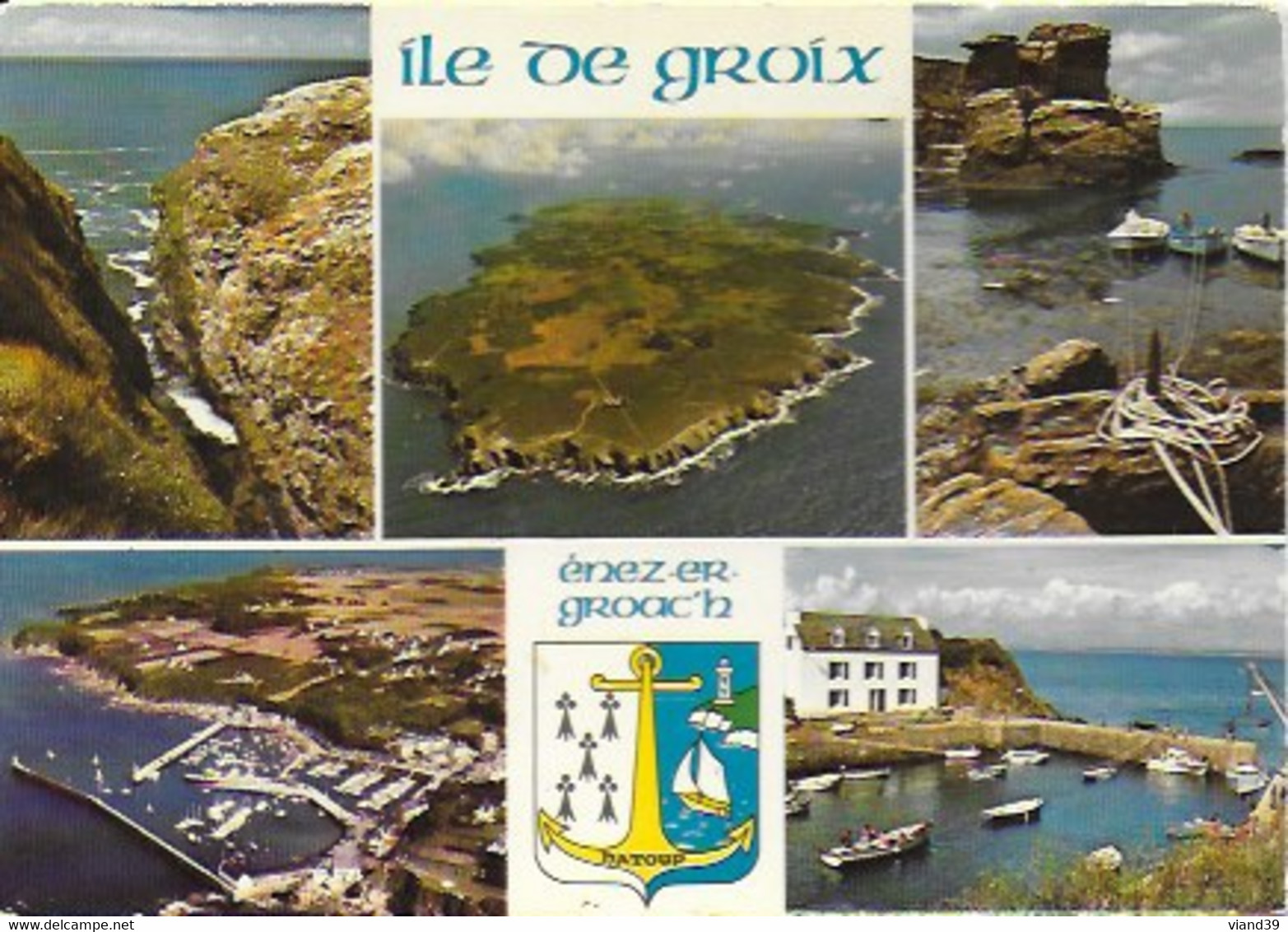 L'Ile De Groix - Multi Vues Des Sites Touristiques - Groix