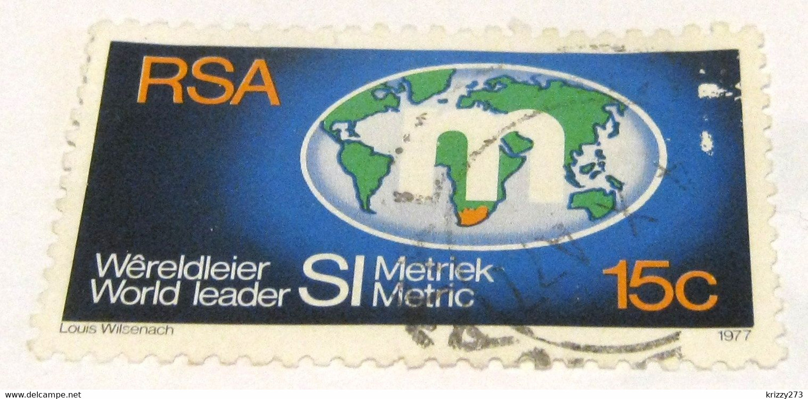 South Africa 1977 Metrication 15c - Used - Other & Unclassified