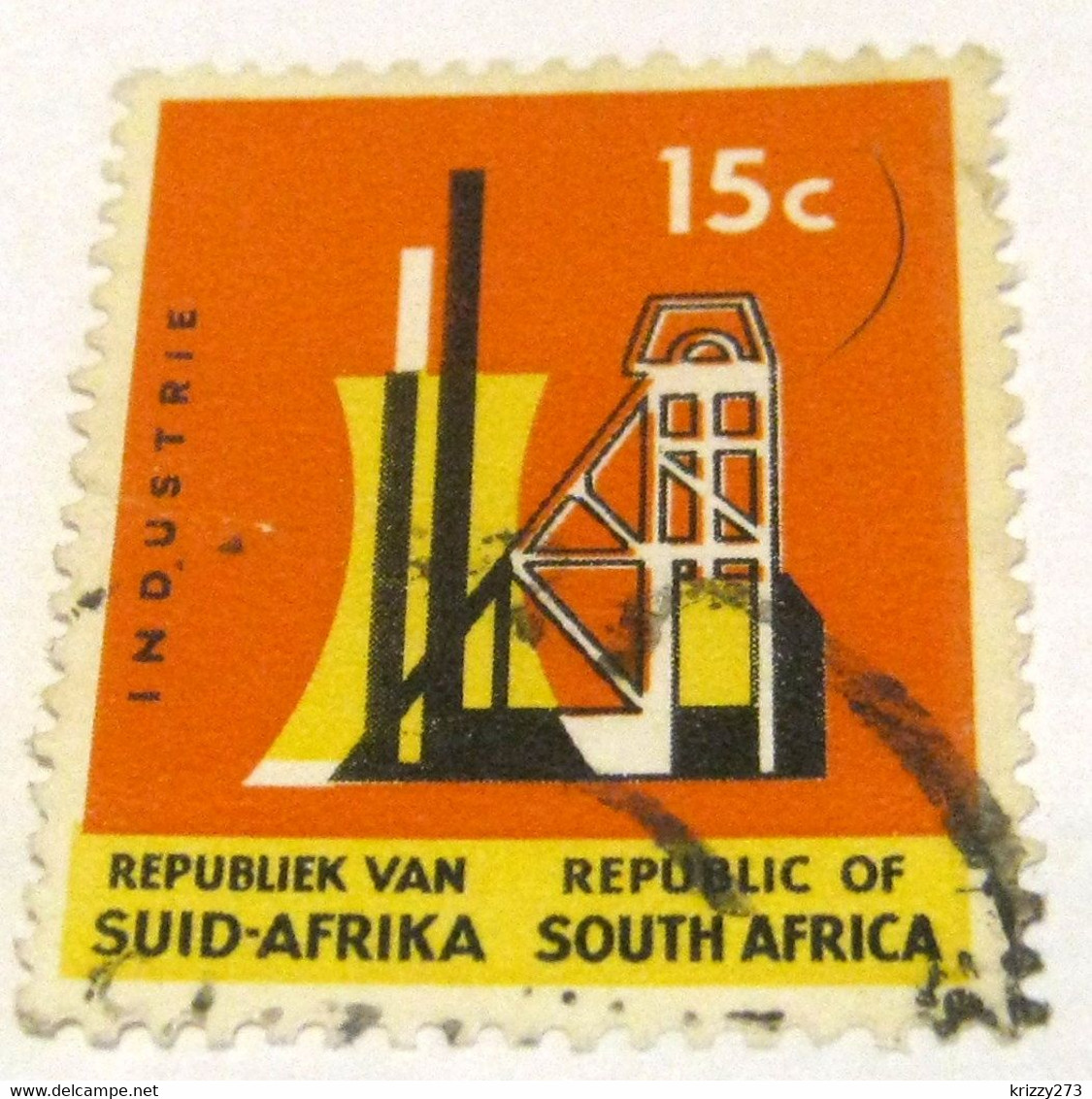 South Africa 1967 Industry 15c - Used - Autres & Non Classés