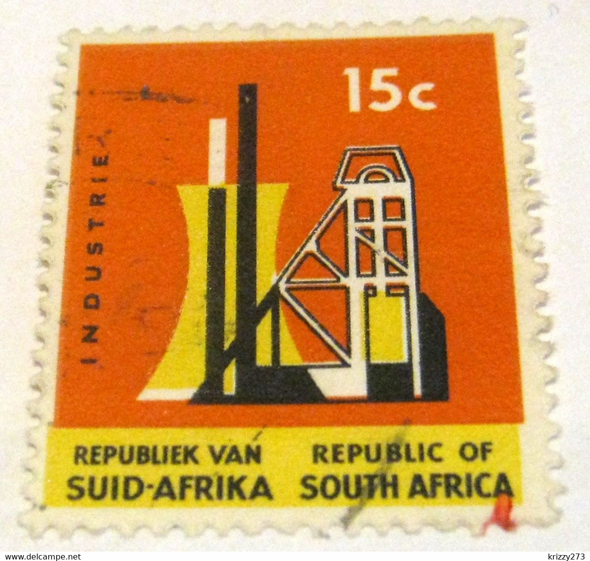 South Africa 1967 Industry 15c - Used - Sonstige & Ohne Zuordnung