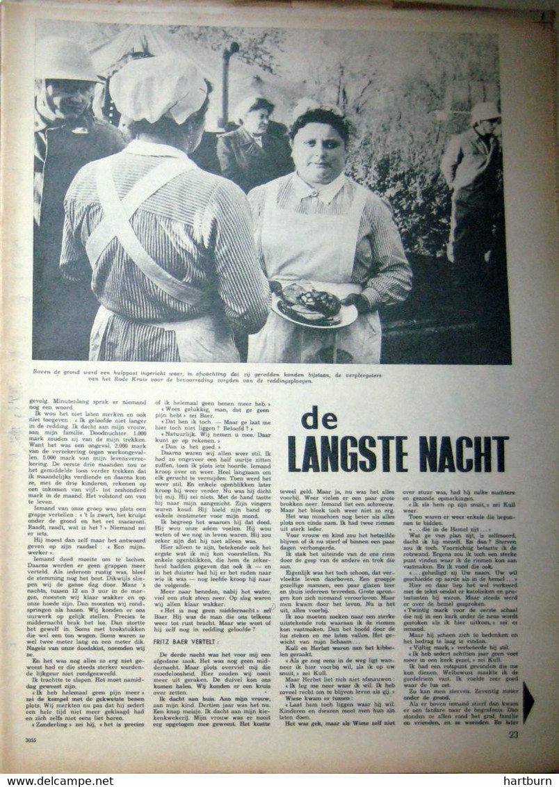 De Mijnramp In Lenlede (05.12.1963) Lengede Is Een Gemeente In De Duitse Deelstaat Nedersaksen - Autres & Non Classés