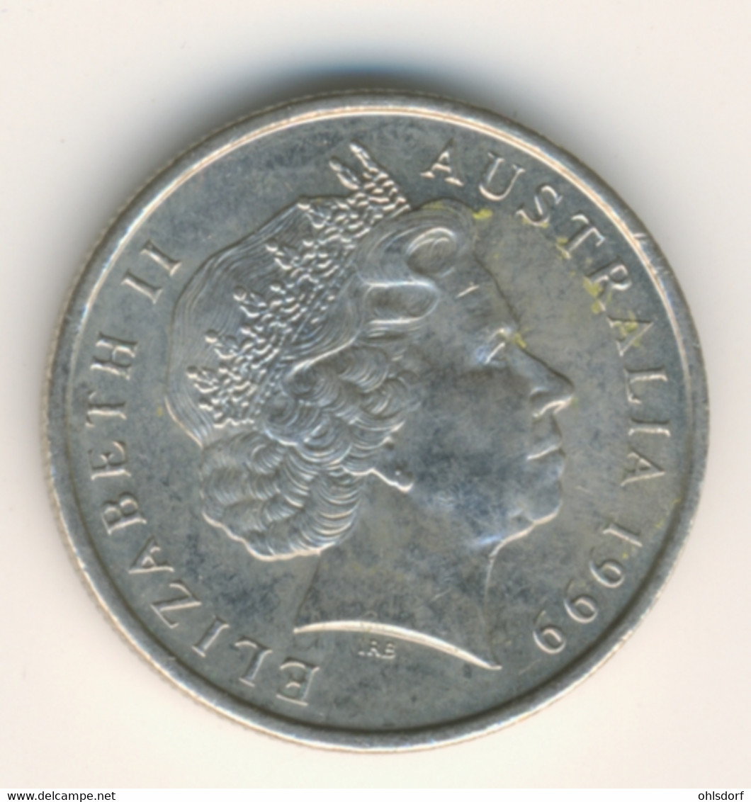 AUSTRALIA 1999: 5 Cents, KM 401 - 5 Cents