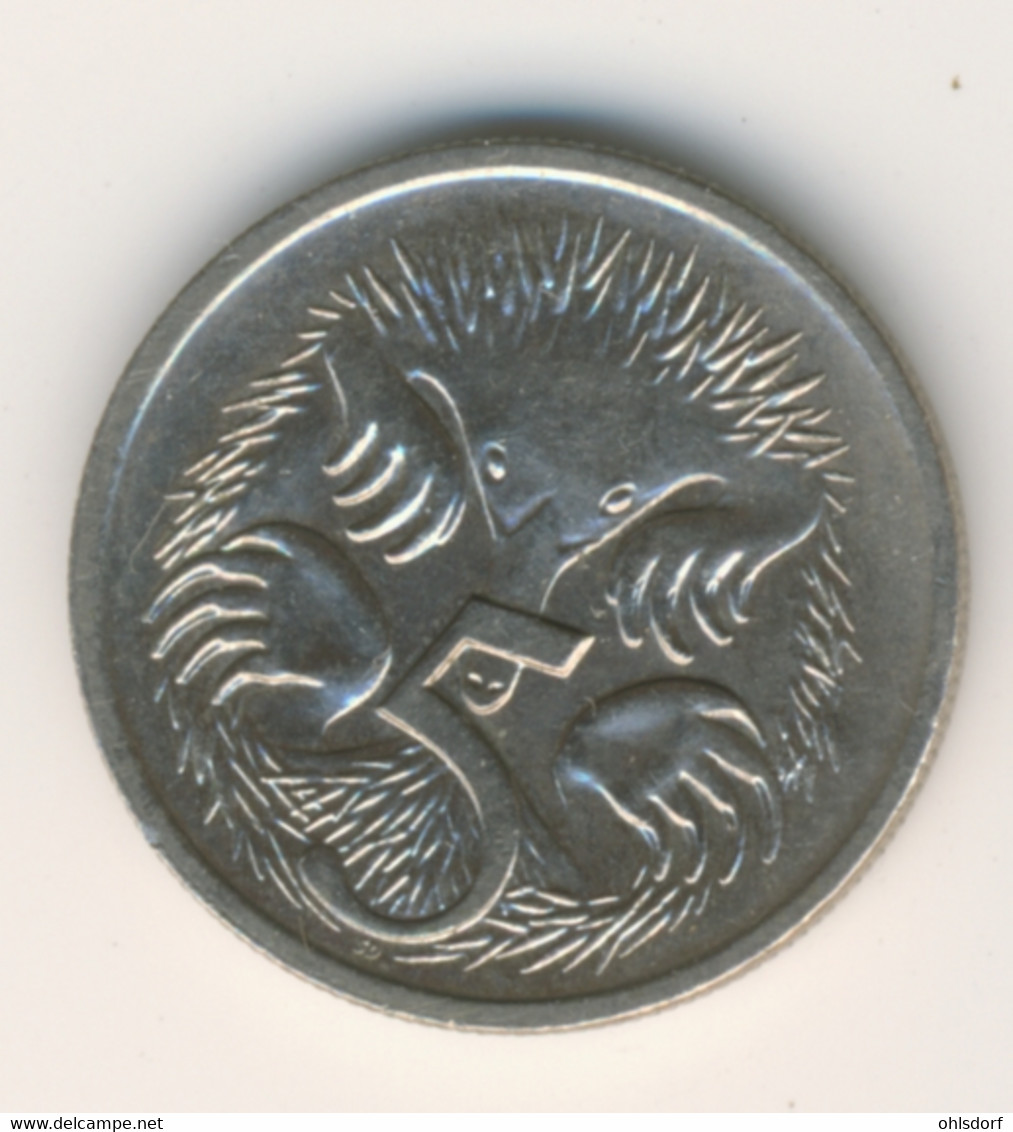 AUSTRALIA 1997: 5 Cents, KM 80 - 5 Cents