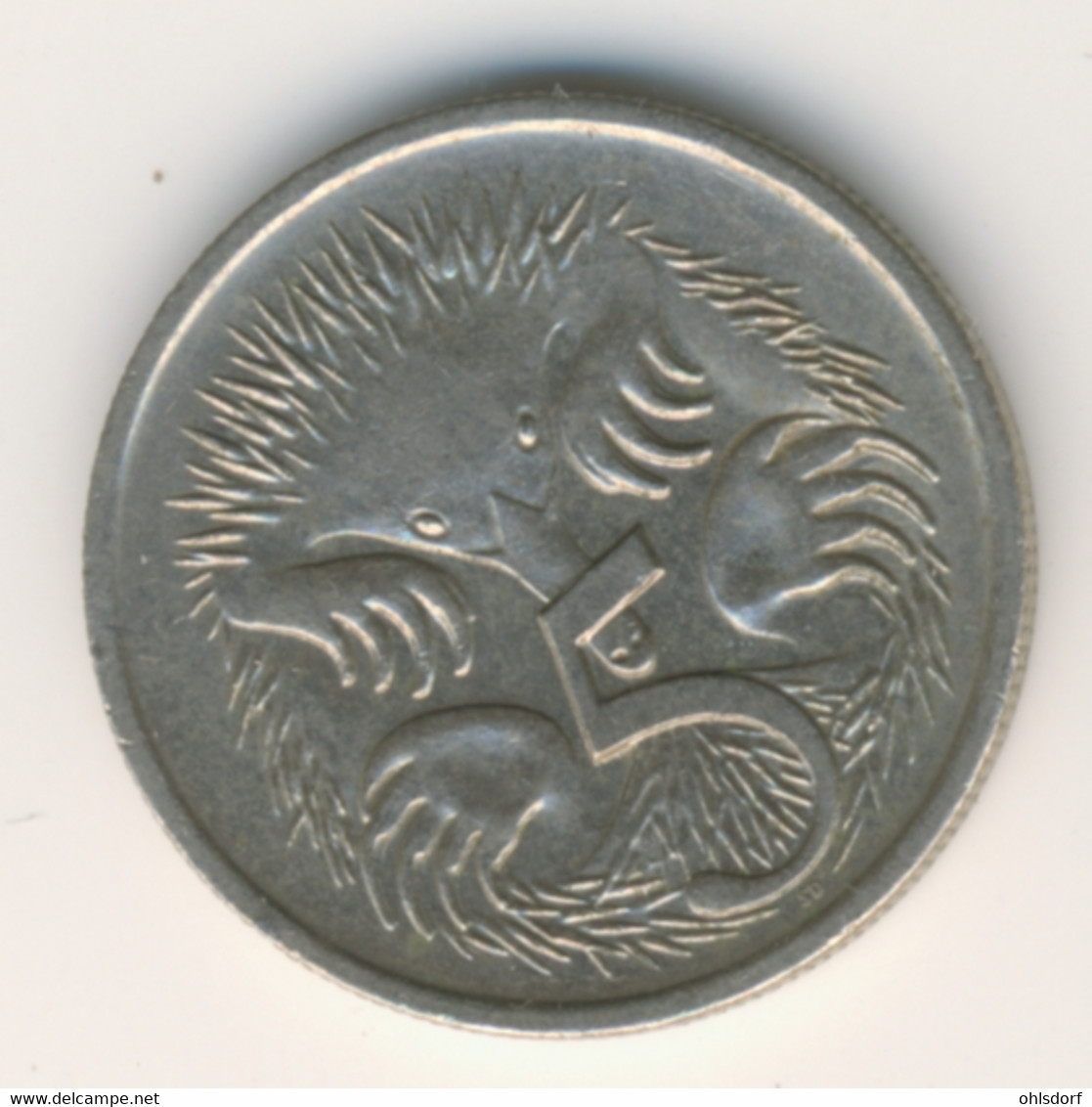 AUSTRALIA 1989: 5 Cents, KM 80 - 5 Cents