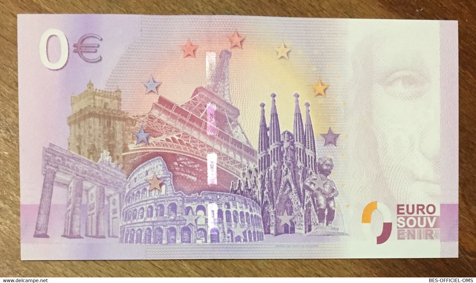 2017 BILLET 0 EURO SOUVENIR ALLEMAGNE DEUTSCHLAND ALLWETTERZOO MÜNSTER TIGRE ZERO 0 EURO SCHEIN BANKNOTE PAPER MONEY - [17] Falsi & Campioni