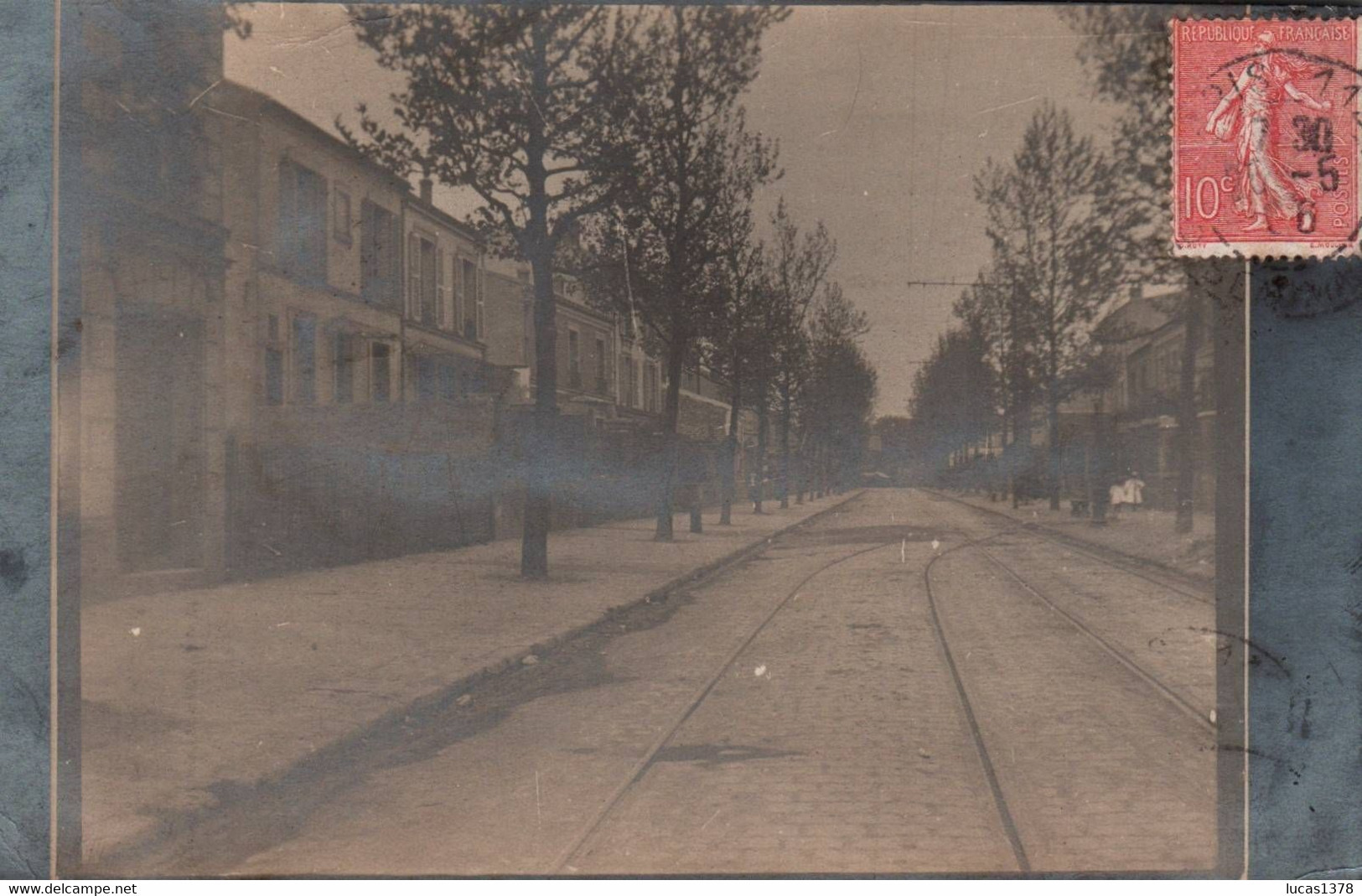 93 / CARTE PHOTO / LES LILAS /  RUE DE NOISY - Les Lilas