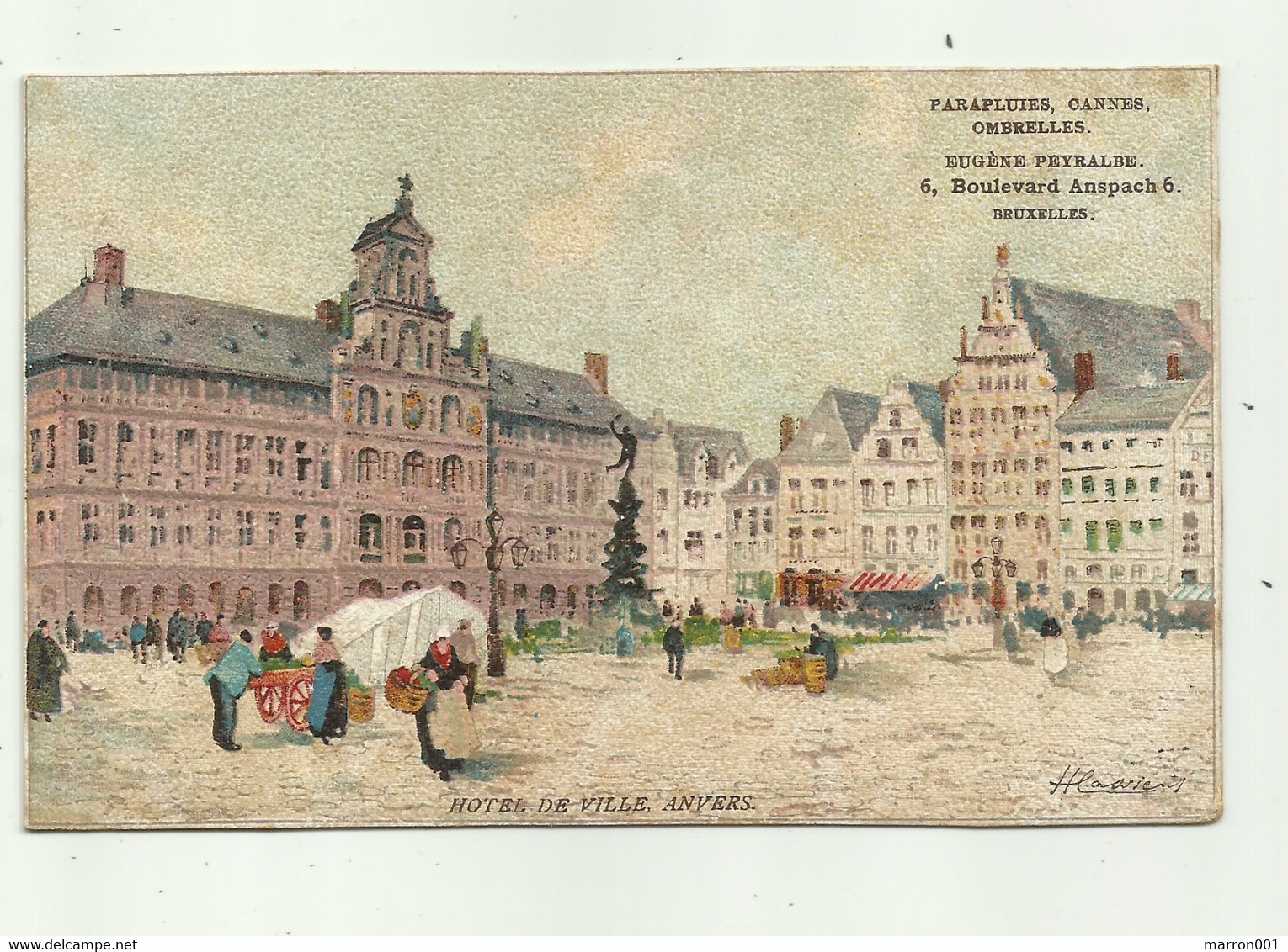 Antwerpen -  Hôtel De Ville - Cassiers  - Verzonden - Antwerpen