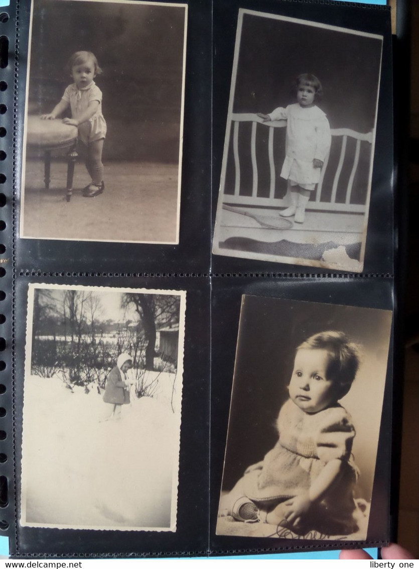 CHILDREN - Des ENFANTS - KINDEREN - NINOS - BAMBINI / 1 LOT Van 176 Foto's ( Zie Scans ) Carte Photo ! - Albumes & Colecciones