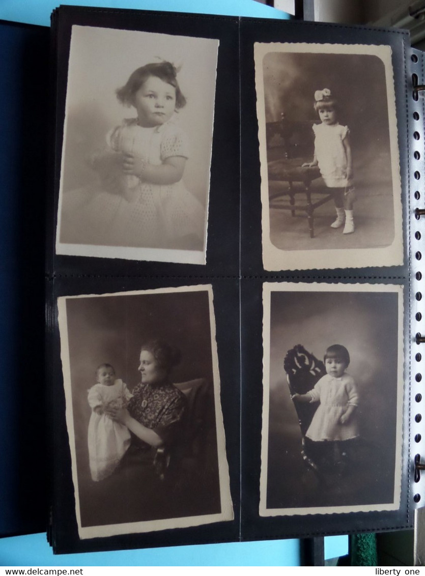 CHILDREN - des ENFANTS - KINDEREN - NINOS - BAMBINI / 1 LOT van 176 foto's ( zie scans ) Carte Photo !