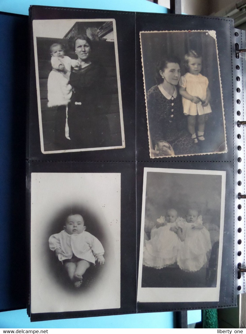 CHILDREN - des ENFANTS - KINDEREN - NINOS - BAMBINI / 1 LOT van 176 foto's ( zie scans ) Carte Photo !