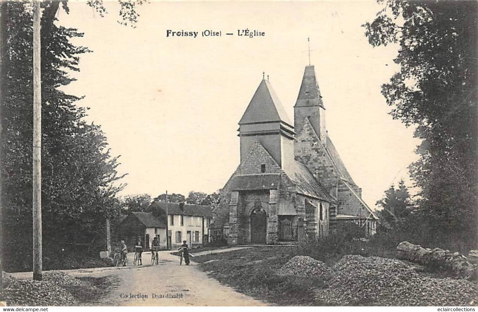 Froissy         60          Rue Et église      (voir Scan) - Froissy