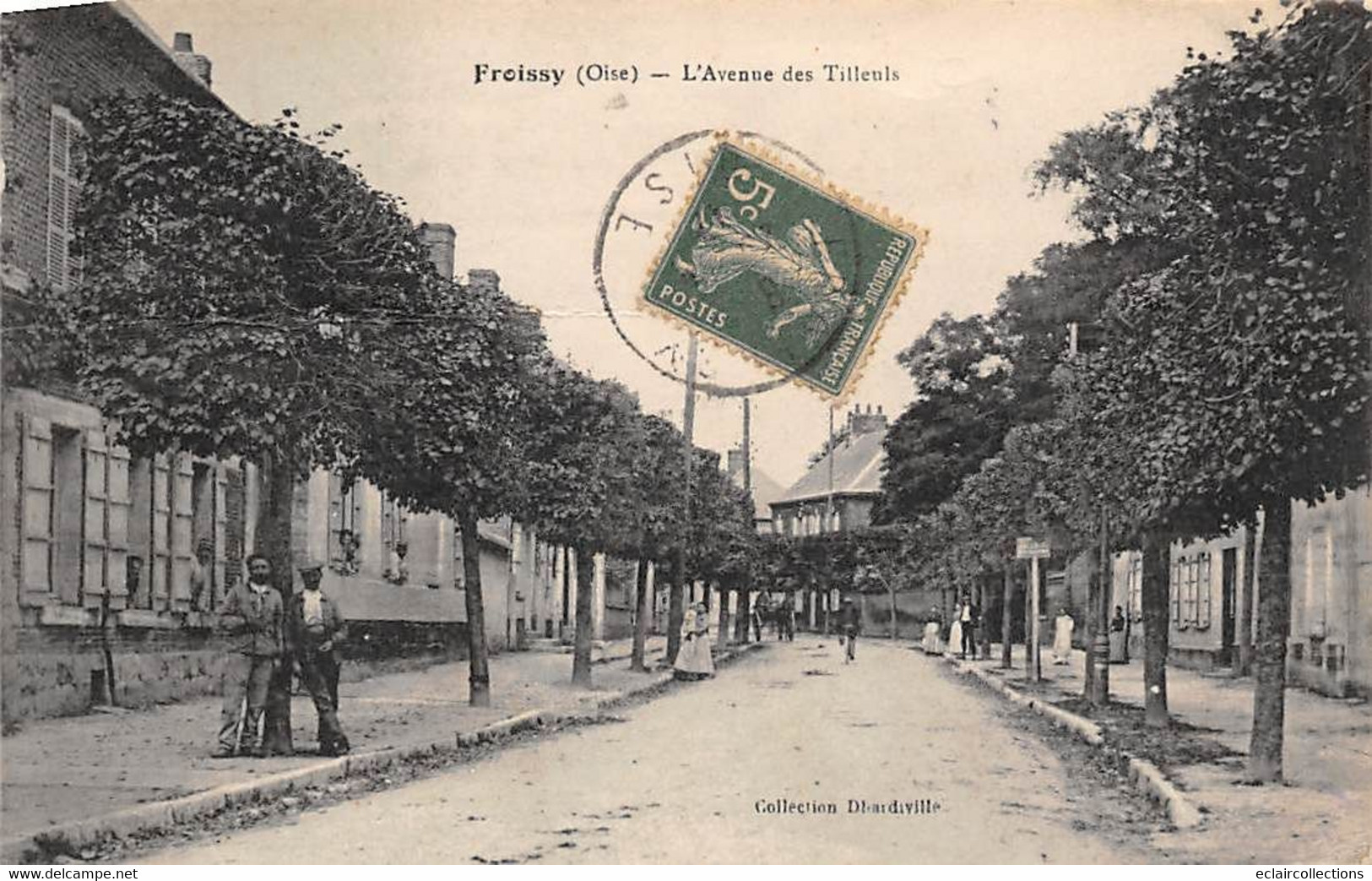 Froissy         60          L'Avenue Des Tilleuls      (voir Scan) - Froissy