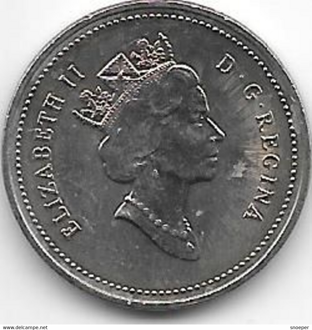 *Canada 5 Cents  1867-1992  Km 205 Unc - Canada