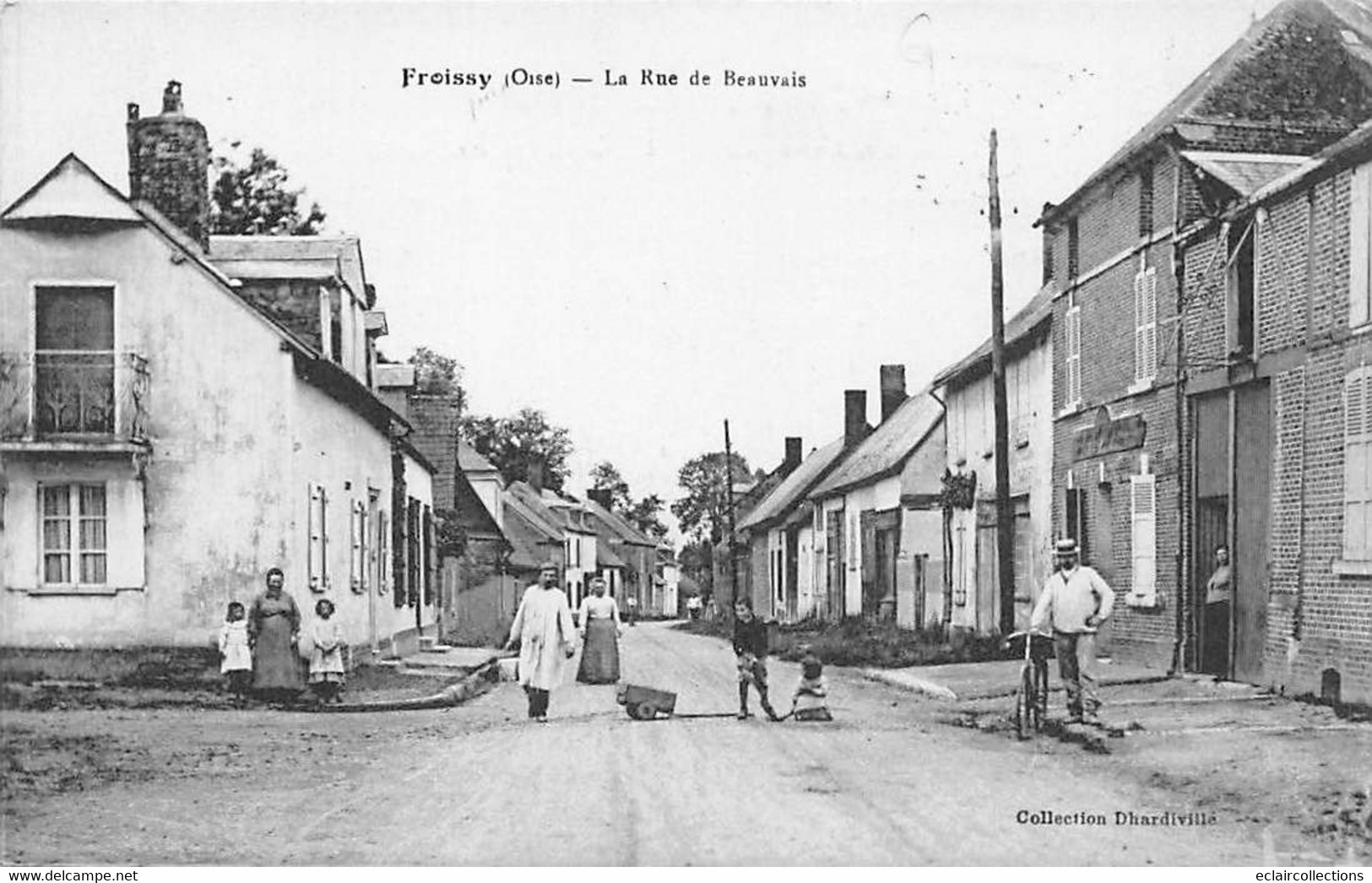 Froissy         60          La Rue De Beauvais   -  1  -      (voir Scan) - Froissy