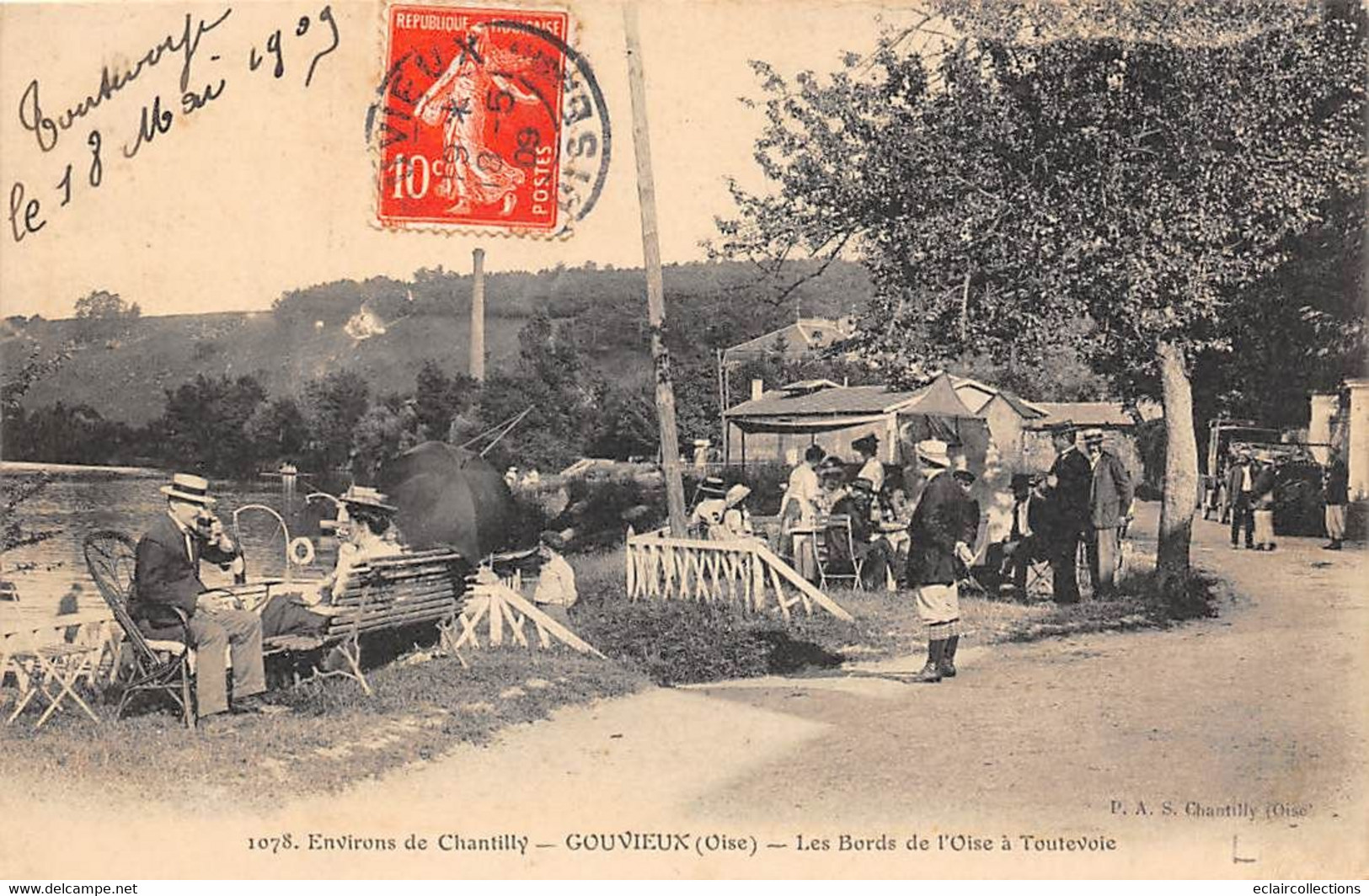 Gouvieux          60         Les Bords De L'Oise à Toutevoie   - 2  -       (voir Scan) - Gouvieux