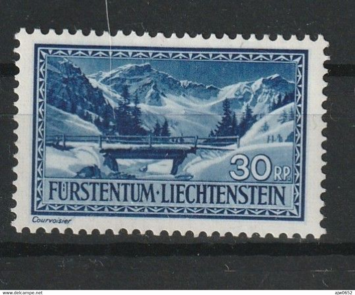 1934 DEFINITIVES 30 RAPPEN MH* - Neufs