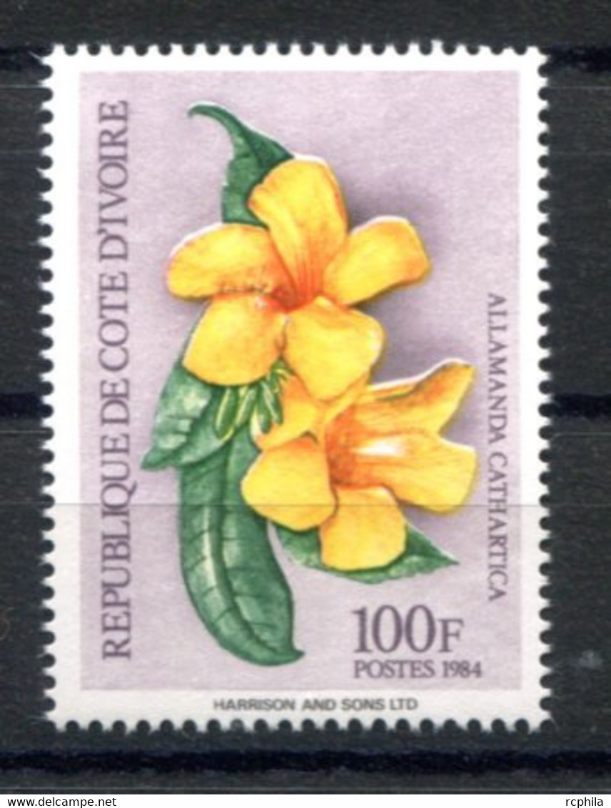RC 19205 COTE D'IVOIRE COTE 55€ N° 701E FLORE FLEURS INDIGÈNES NEUF ** MNH - TB - Ivory Coast (1960-...)