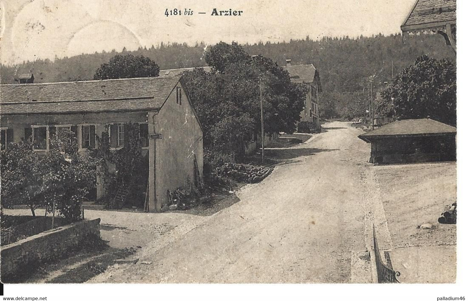 VAUD ARZIER - écrite Le 25.08.1925 - No 4181 Bis - Vers Prilly Et Tampon De Arzier - Arzier-Le Muids