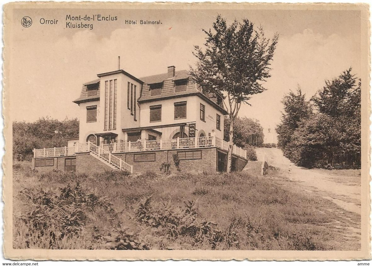 Orroir  -  Mont De L'Enclus - Kluisberg  *    Hôtel Balmoral   (Fontaine - Matthys)  (CPM) - Kluisbergen