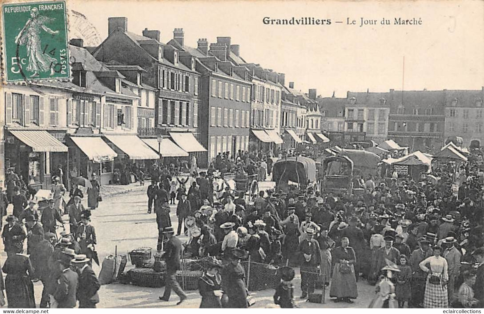Grandvilliers        60         Jour De Marché   - 2  -       (voir Scan) - Grandvilliers