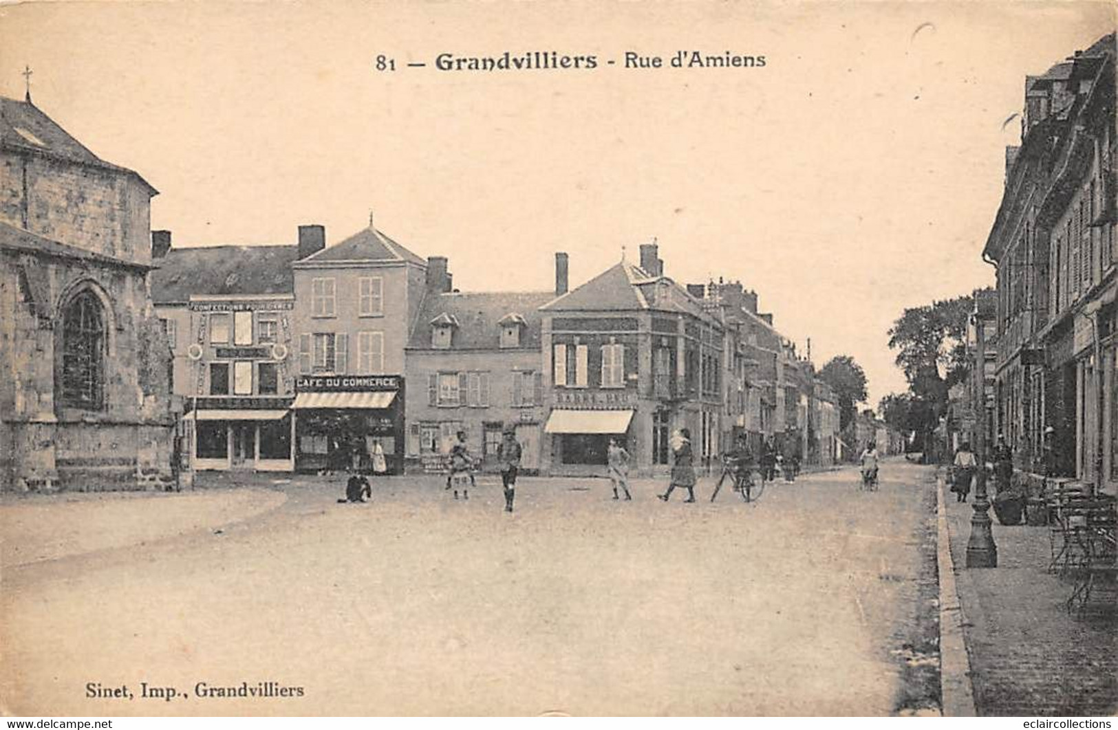 Grandvilliers        60         Rue D'Amiens      (voir Scan) - Grandvilliers