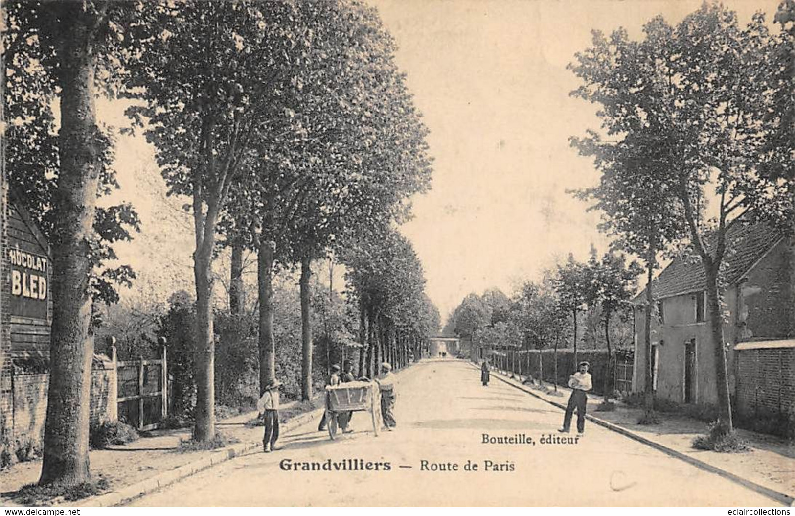 Grandvilliers        60         Route De Paris     (voir Scan) - Grandvilliers