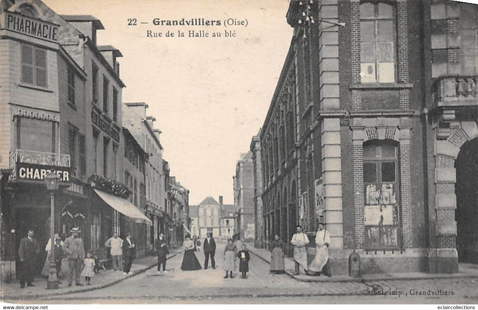 Grandvilliers        60        Rue De La Halle Au Blé  -Pharmacie  -     (voir Scan) - Grandvilliers