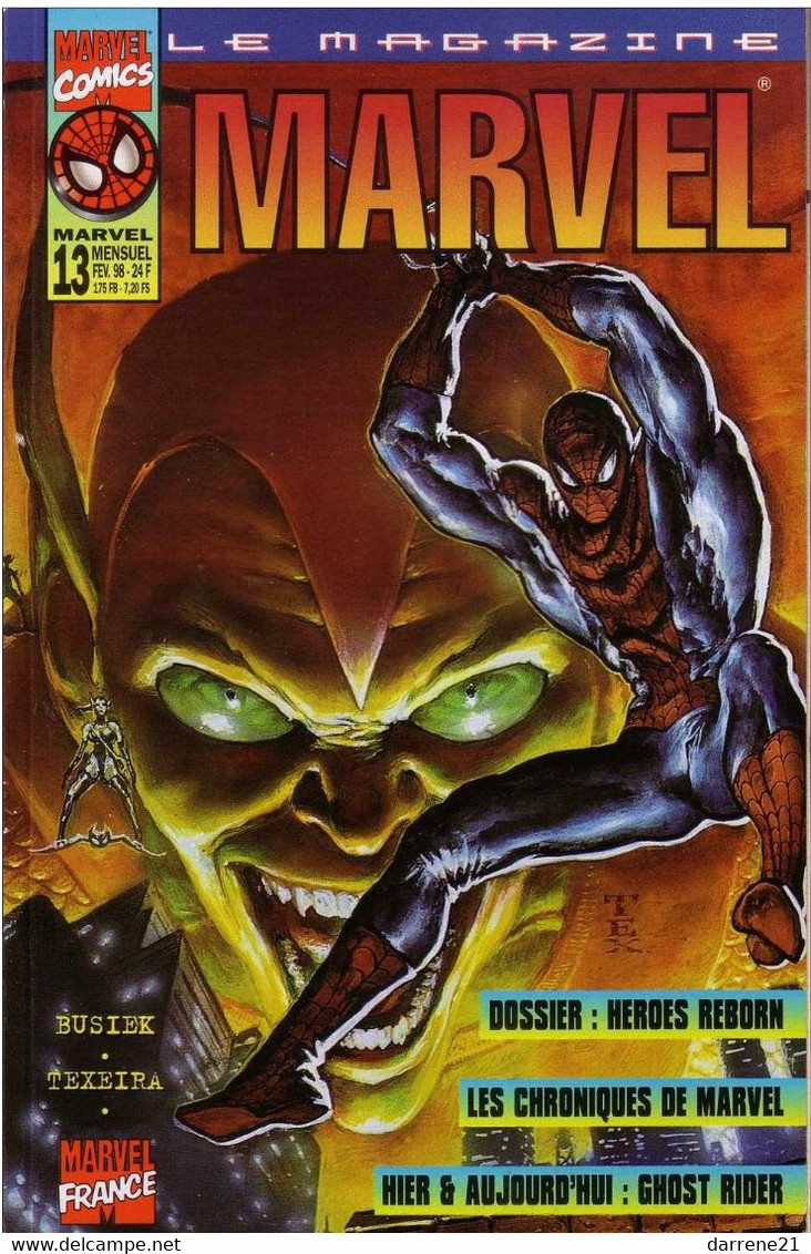 Marvel 13 : Spiderman  ,la Vraie Histoire Du Bouffon Vert - Spiderman
