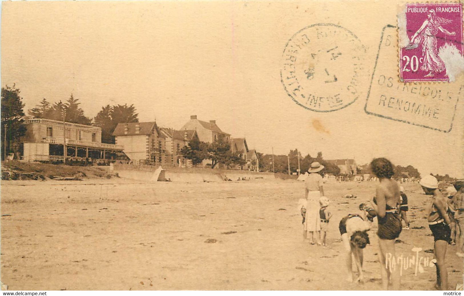 ILE D'OLERON -  Plage De Saint Trojan, Vers L'hôtel Restaurant Du Chalet. - Ile D'Oléron