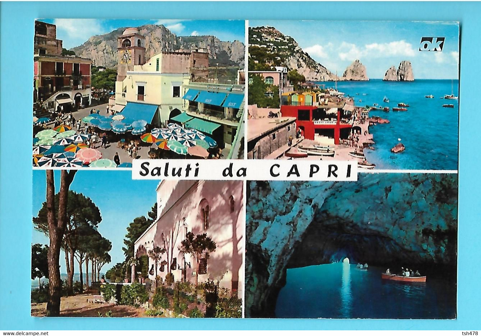 ITALIE---Saluti Da CAPRI--multi-vues--voir 2 Scans - Carpi