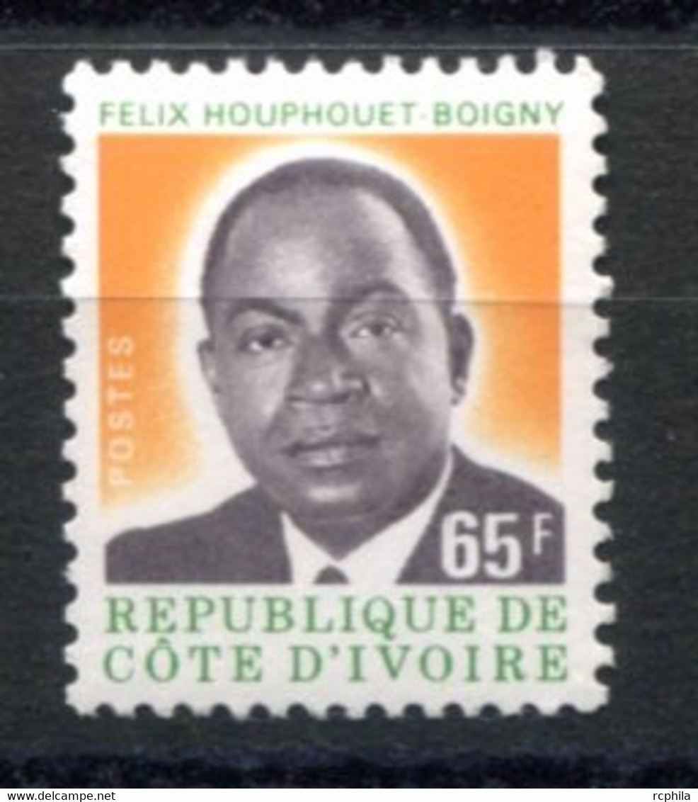 RC 19242 COTE D'IVOIRE COTE 12€ N° 433 HOUPHOUET BOIGNY ROULETTE NEUF ** MNH - TB - Ivoorkust (1960-...)