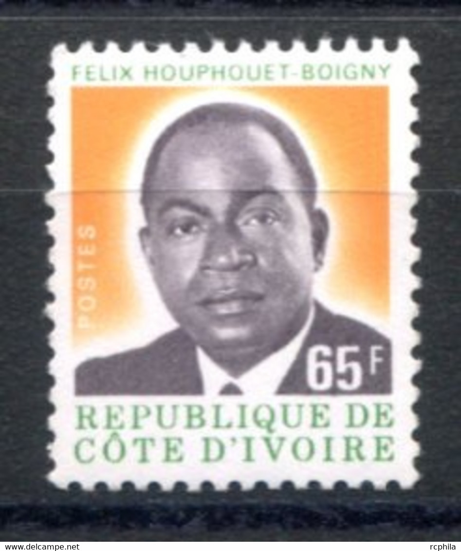 RC 19243 COTE D'IVOIRE COTE 12€ N° 433 HOUPHOUET BOIGNY ROULETTE NEUF ** MNH - TB - Ivory Coast (1960-...)