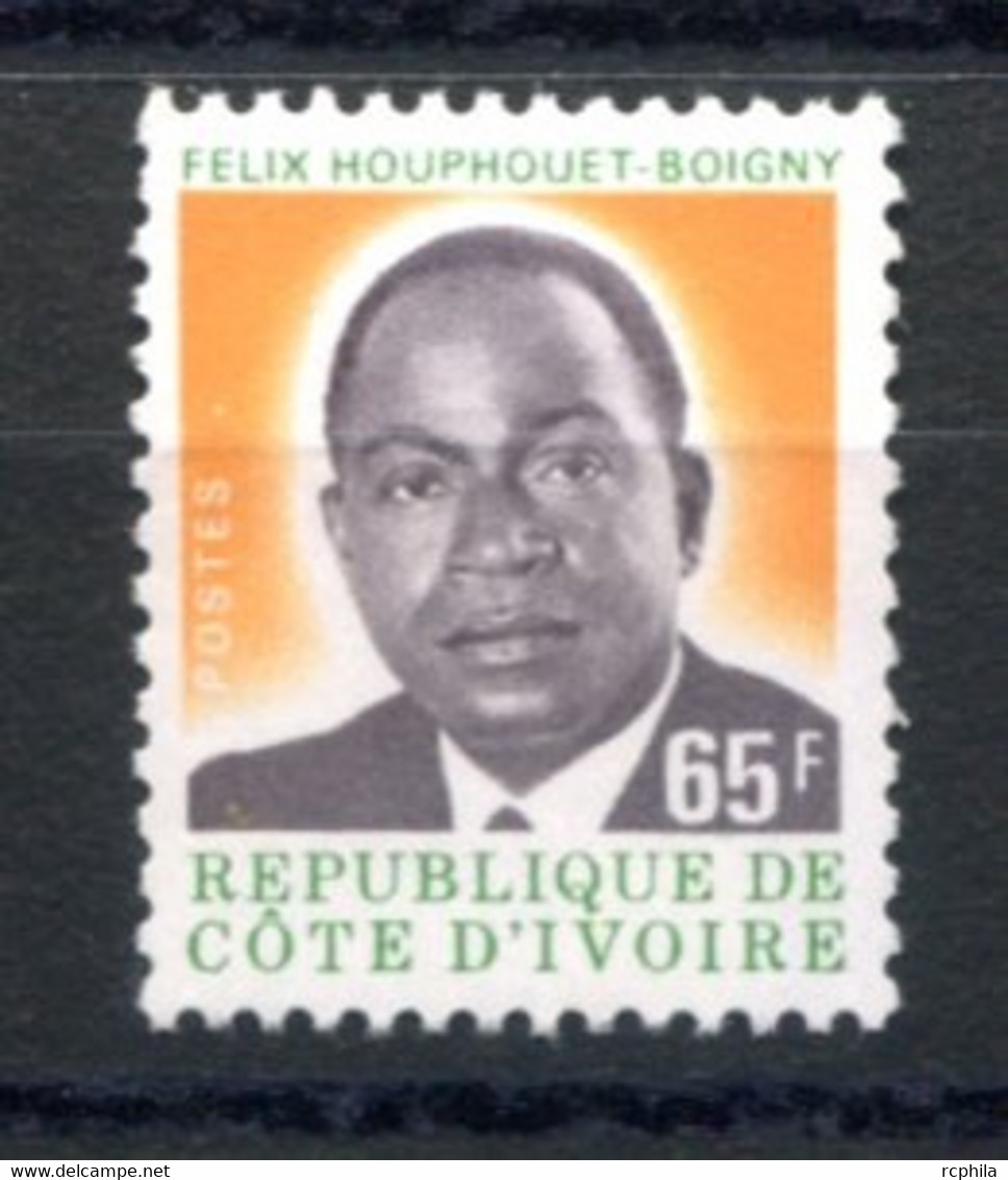 RC 19244 COTE D'IVOIRE COTE 12€ N° 433 HOUPHOUET BOIGNY ROULETTE NEUF ** MNH - TB - Ivory Coast (1960-...)