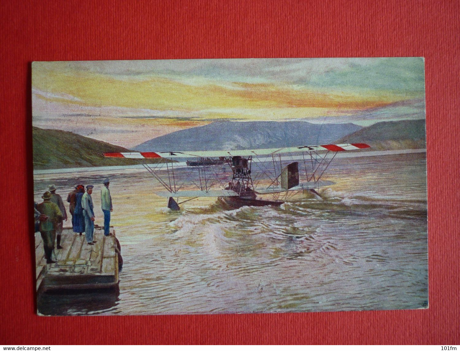 War 1914 - 18 , Oesterreichische Hydroplan Im Aufsteigen - Guerra 1914-18
