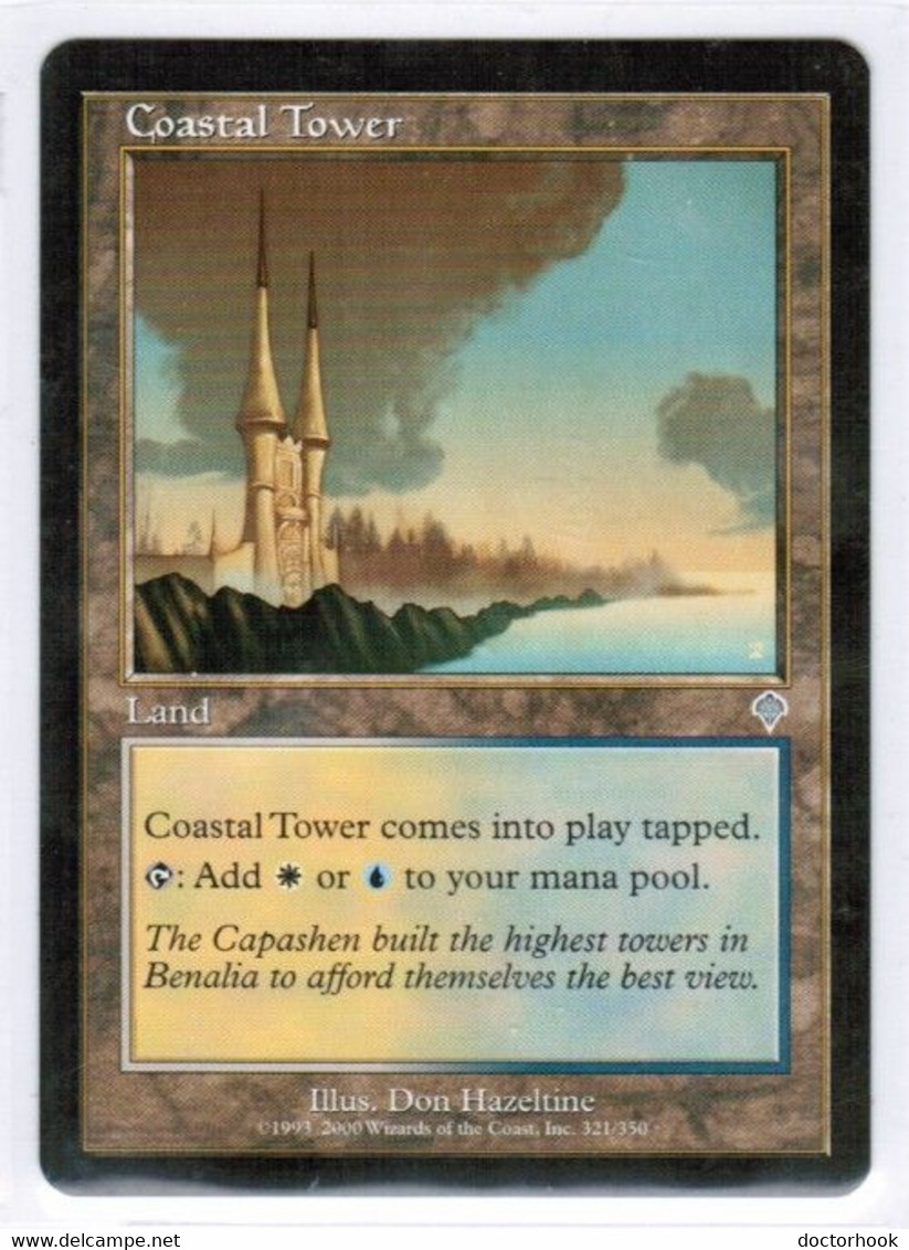 MAGIC The GATHERING  "COASTAL TOWER"---INVASION (MTG-1-6) - Terreni