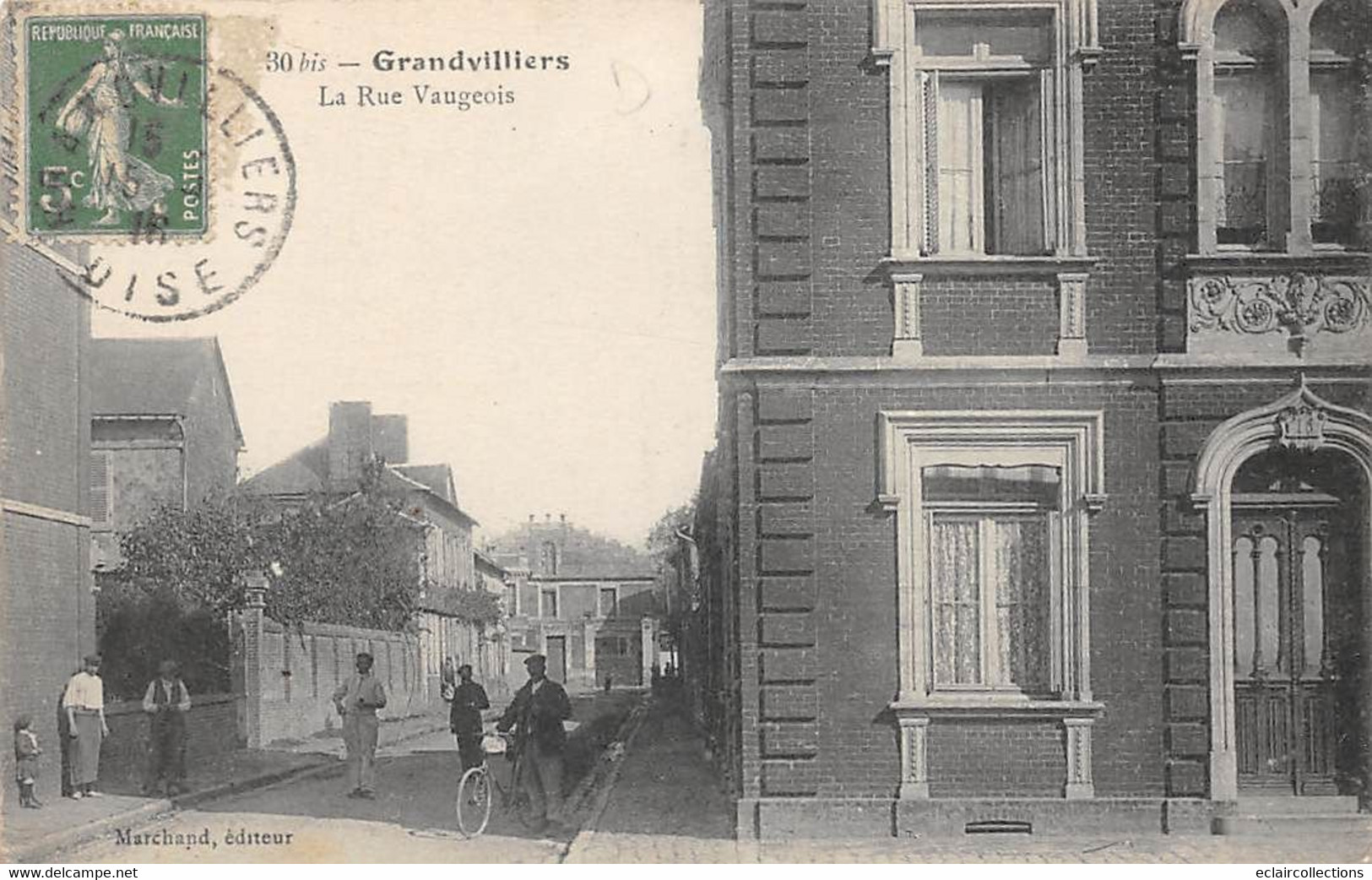 Grandvilliers        60         Rue Vaugeois      (voir Scan) - Grandvilliers