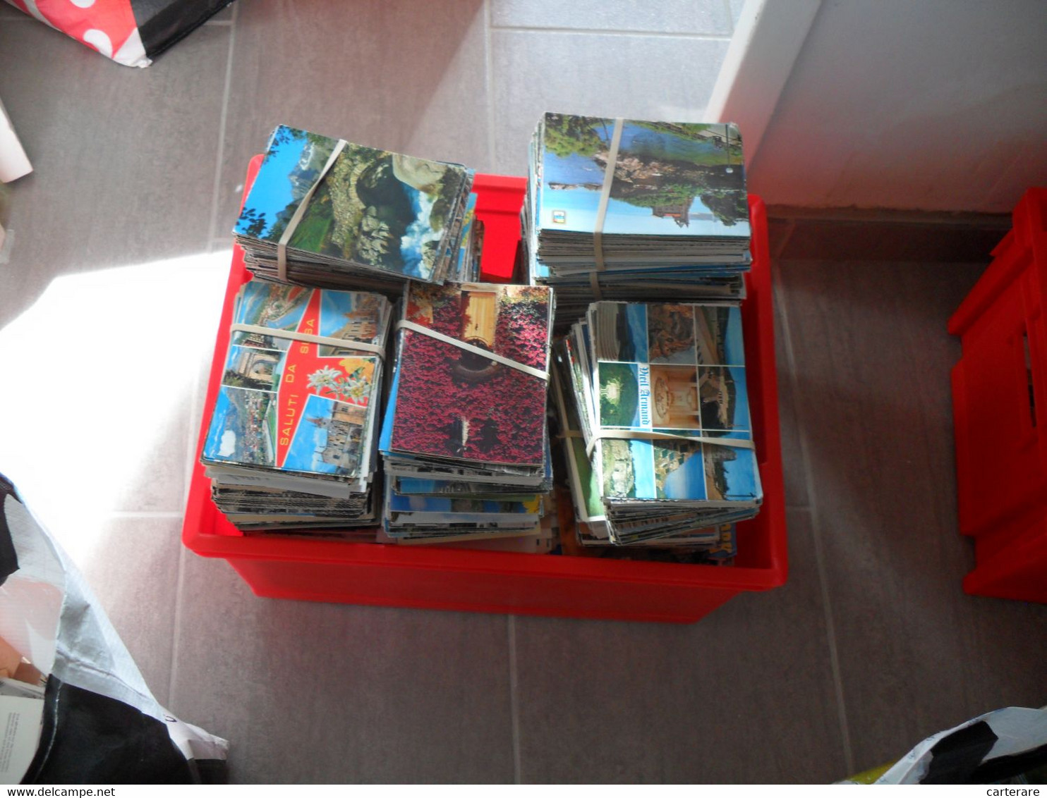 BEAU LOT DE 1000,CPM,CARTES MODERNES ET SEMI MODERNES,FORMAT 15-10,THEMES,A TRIER,TOUT PAYSAGE,ARCHITECTURE - 500 Karten Min.