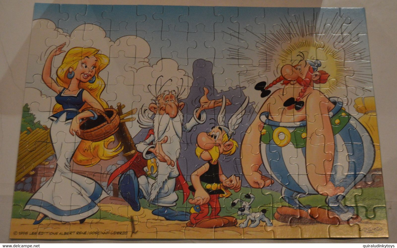 ASTERIX  Puzzle NATHAN 100 Piéces "FALBALA" Complet Et En Bon état Voir Photo - Puzzels