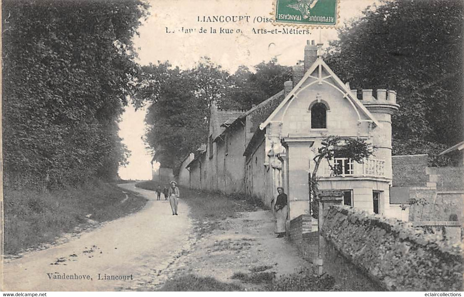 Liancourt         60         La Rue Des Arts Et Métiers         (voir Scan) - Liancourt