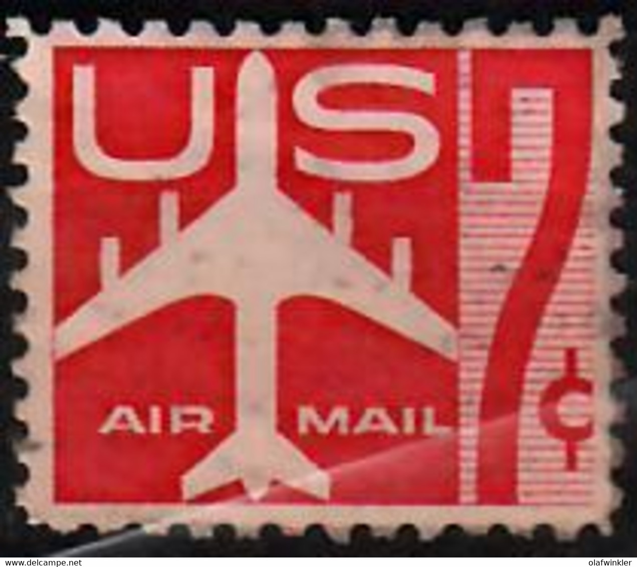 1960 Silhouette Of Jet Airliner Sc C52 / Mi 733A MNH / Postfrisch [hod] - 2b. 1941-1960 Ungebraucht