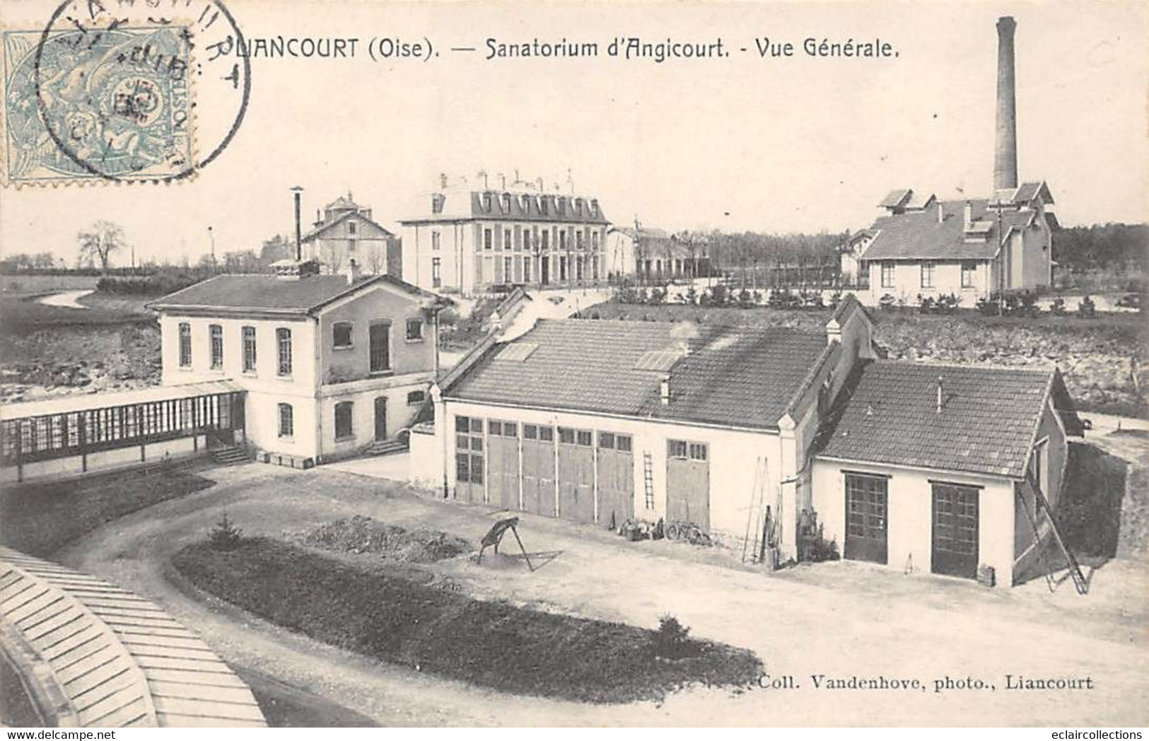 Liancourt         60         Sanatorium D'Angicourt          (voir Scan) - Liancourt