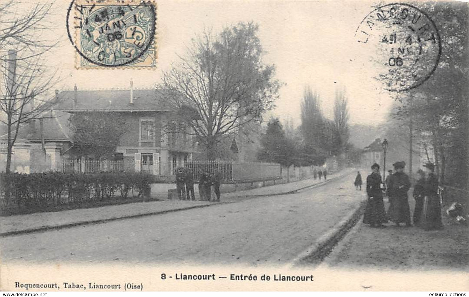 Liancourt         60       Entrée De Liancourt        (voir Scan) - Liancourt