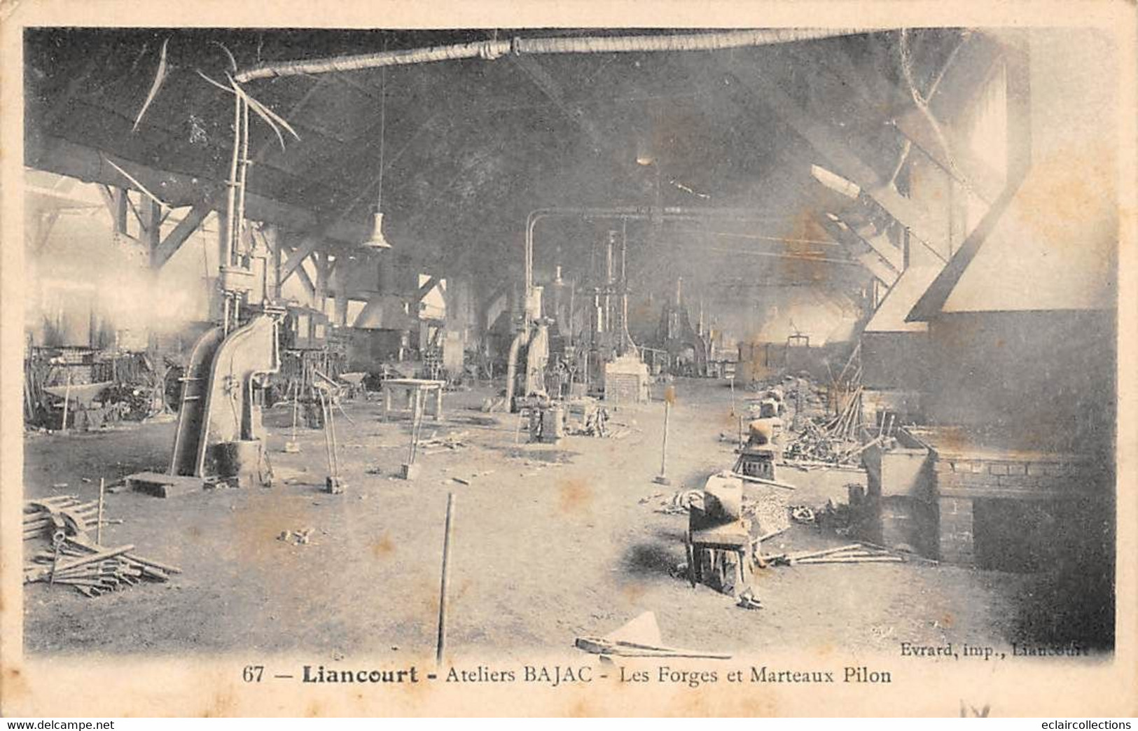 Liancourt         60      Ateliers  Bajac. Forges Et Marteaux- Pilon         (voir Scan) - Liancourt