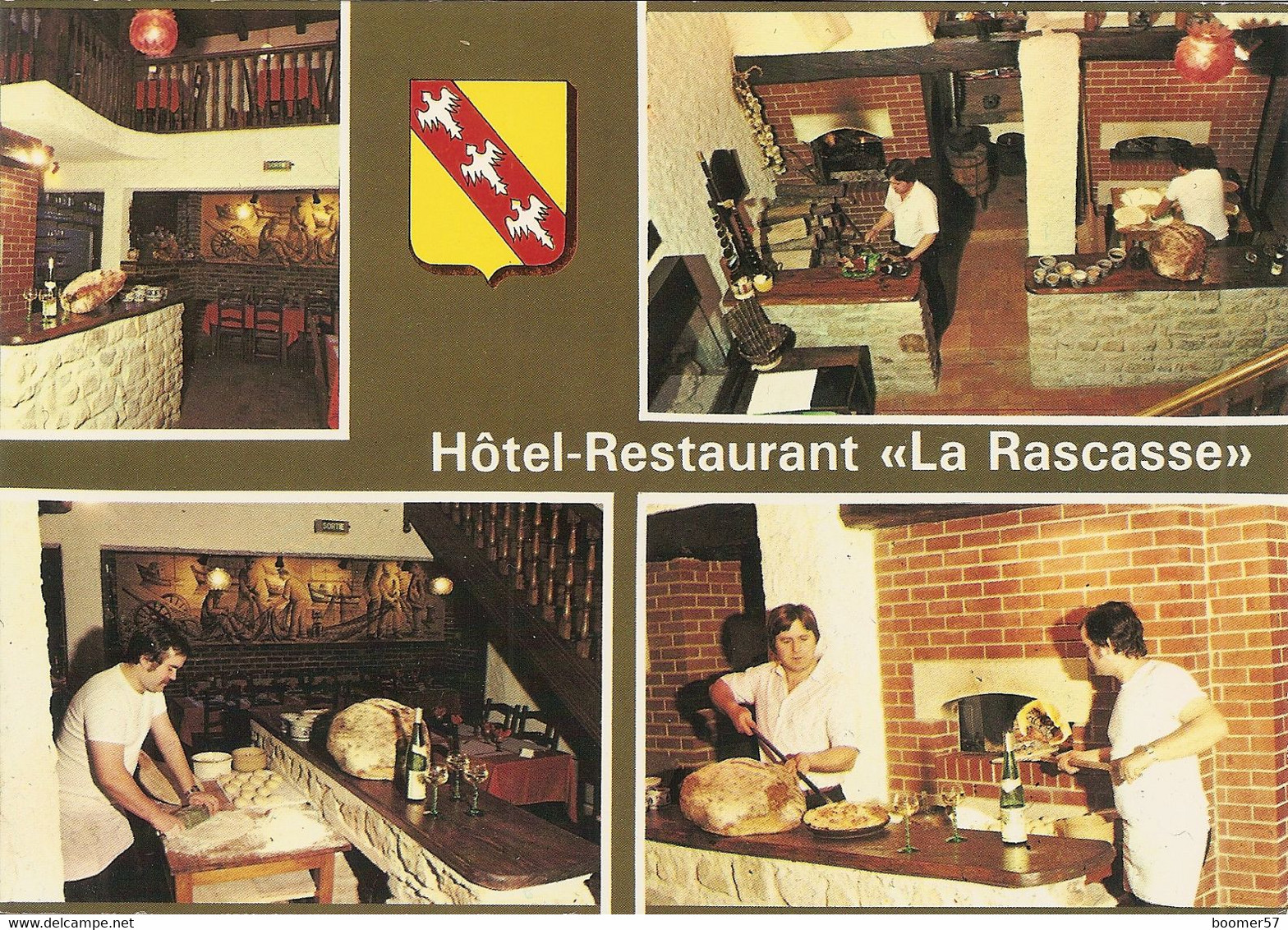 RECHICOURT LE CHATEAU Hotel-Restaurant "LA RASCASSE" Prop.J.M GALLAIS - Rechicourt Le Chateau