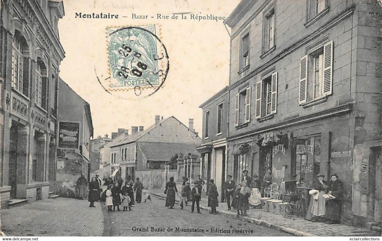 Montataire         60        Bazar, Rue De La République     (voir Scan) - Montataire