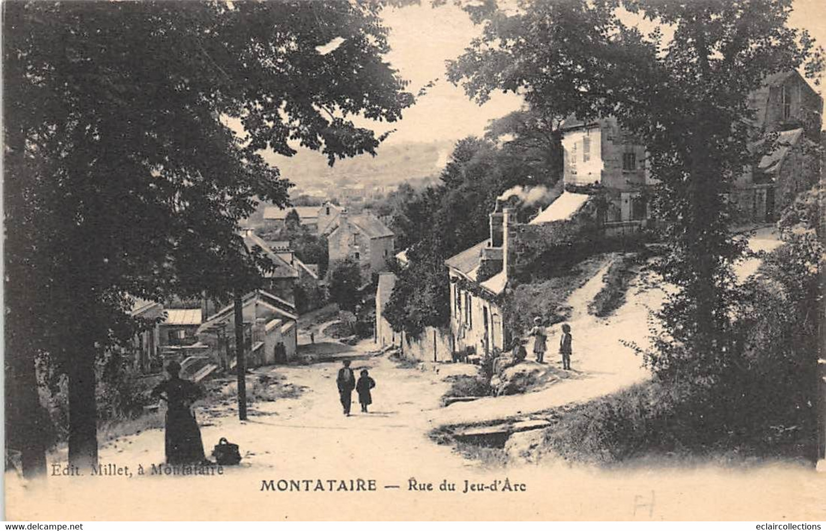 Montataire         60         Rue Du Jeu D'Arc       (voir Scan) - Montataire