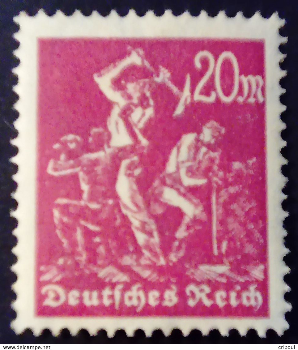 Allemagne Germany Deutschland 1923 Forgeron Yvert 240 * MH - Neufs